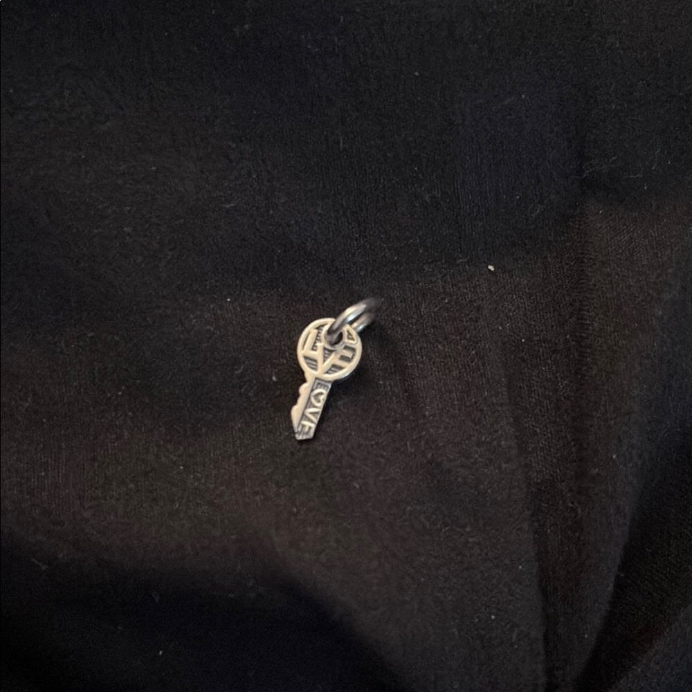Authentic Pandora mini key love charm